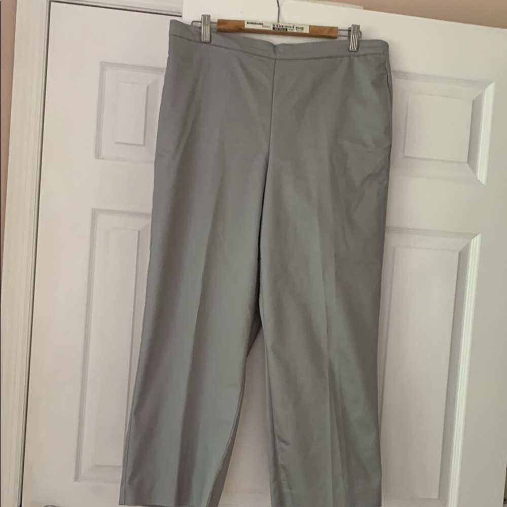 Alfred Dunner Gray Women's Pants
